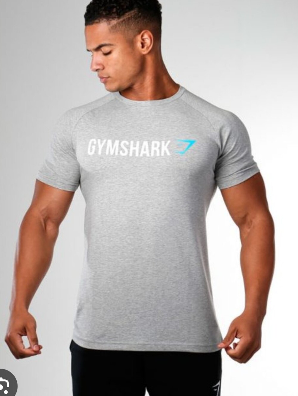 Men's Gymshark Gray T Shirt Sz M